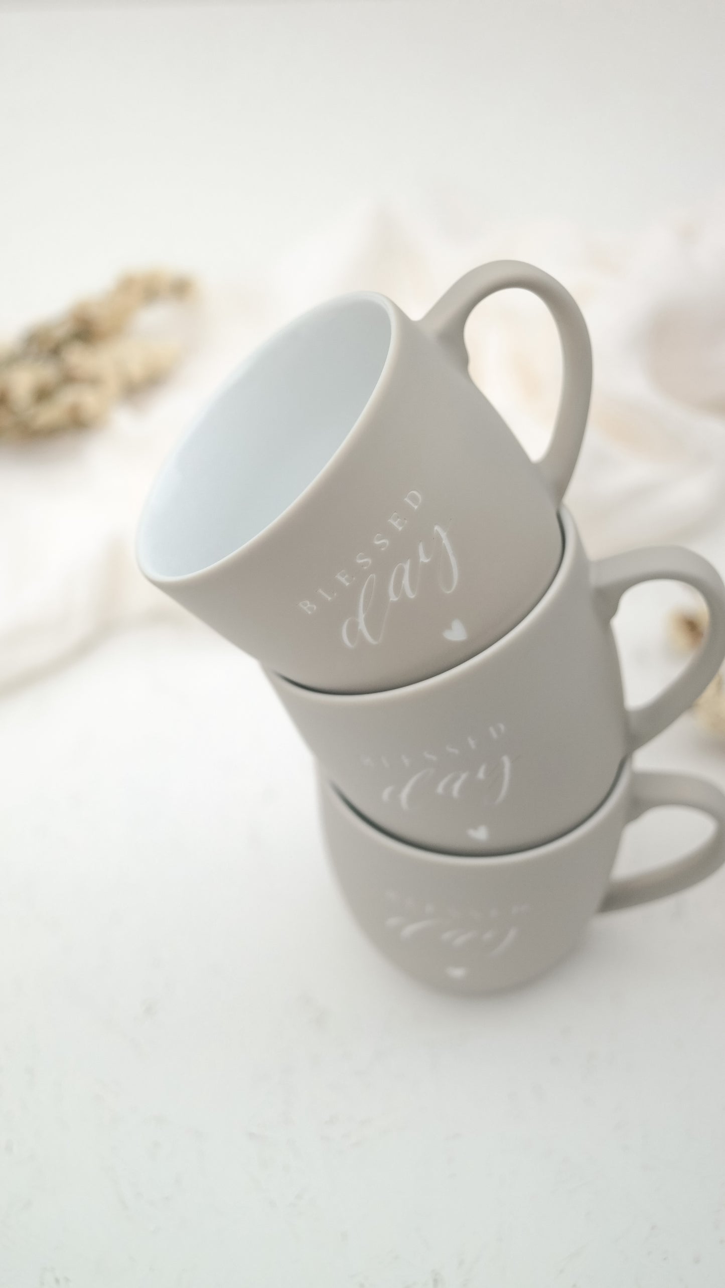 Kaffeetasse "blessed Day"