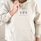 Damen Hoodie "GRATEFUL" Beige