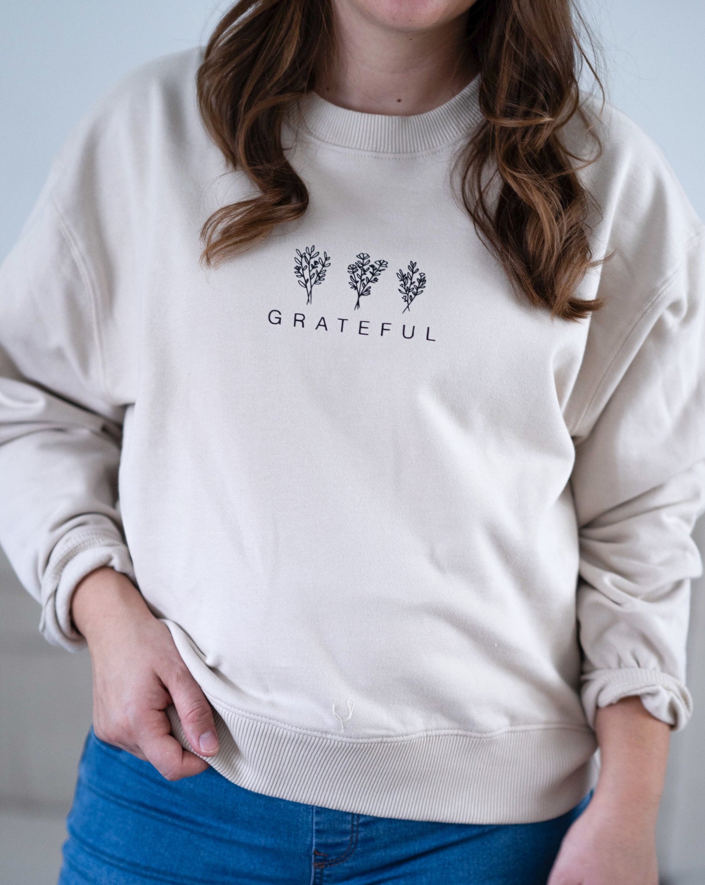 Sweatshirt " GRATEFUL"