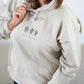 Damen Hoodie "GRATEFUL" Beige