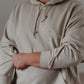 Hoodie Unisex "JESUS CHOSE YOU" Beige