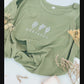 T-Shirt "GRATEFUL" soft olive