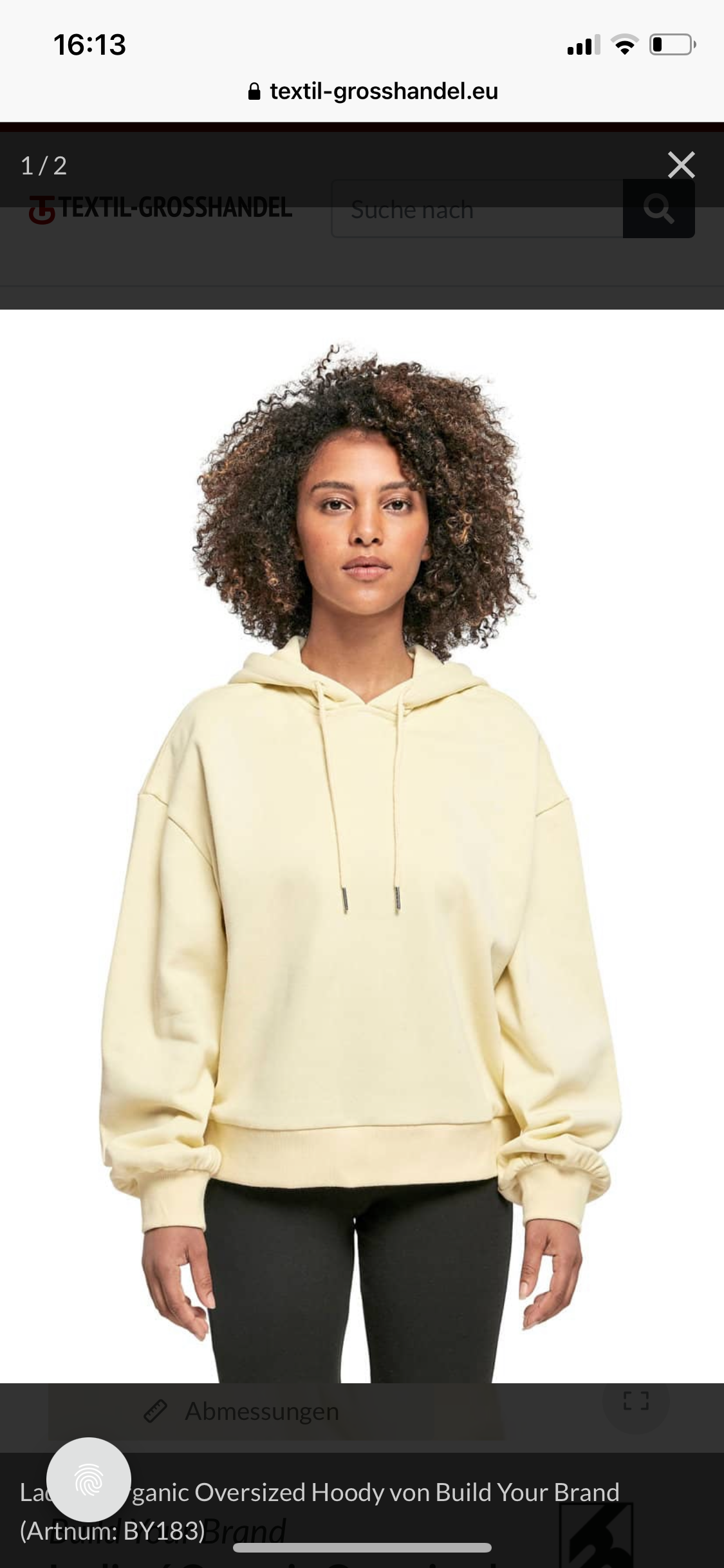 Damen Hoodie "JESUS CHOSE YOU" Pastellgelb / super cozy pastellgelb Geschenk für Frauen