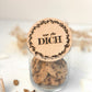 Vorratsglas mit Holzdeckel "NUR FÜR DICH" Geschenkidee zu Weihnachten oder Geburtstag