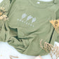 T-Shirt "GRATEFUL" soft olive