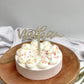 Cake Topper Individuell personalisiert , Geburtstag, Muttertag, Weihnachten,